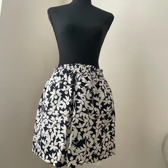 J. Crew Tropical Hawaiian beach floral print pencil skirt lined - Picture 5 of 5